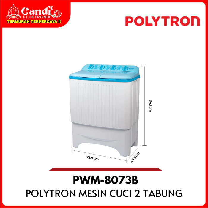 Polytron  Washing Machine Twin Tub